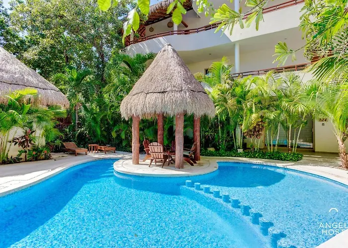 Complex With An Alluring Pool & Tropical Vibes By Stella Rentals! Apartamento Tulum